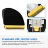 1+1 Peanut Clipper Replacement Blade, Snap-On Replacement Blade Compatible with Wahl Peanut Hair Clipper #2068-300(White,Black/Gold) view 2