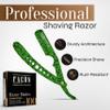 Facn Straight Razors for Men - Professional Barber Straight Edge Razor Kit with 100 Blades, Classic Stainless Steel Barbero Shaver for a Smooth & Precise Shave, Premium Barber Razor for Men's Shaving view 2