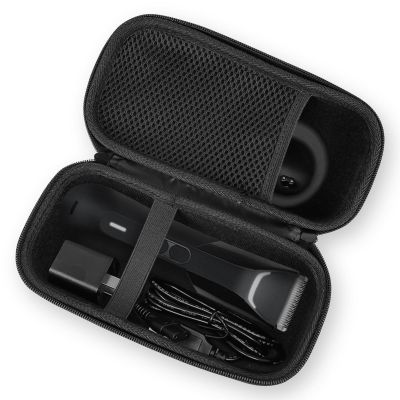 Linkidea Men's Body Hair Grooming Trimmer Travel Case, Compatible with Manscaped Lawn Mower 4.0, 3.0, HC-W032, HCW003A, Groin & Body Portable Shaver Storage Bag (Black)