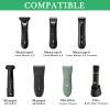 Linkidea Men's Body Hair Grooming Trimmer Travel Case, Compatible with Manscaped Lawn Mower 4.0, 3.0, HC-W032, HCW003A, Groin & Body Portable Shaver Storage Bag (Black) view 2