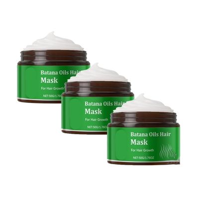 DFGHzHP Raw Oil for Hair Growth Hydrating Mask for Dry Damaged Hair, Curly, Frizzy Or Color Treated. Oil Hair Moisturizing Hair Care FilmUse Daily for Optimal Results.(3Count (Pack of 3))