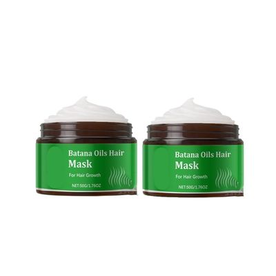 DFGHzHP Raw Oil for Hair Growth Hydrating Mask for Dry Damaged Hair, Curly, Frizzy Or Color Treated. Oil Hair Moisturizing Hair Care FilmUse Daily for Optimal Results.(2Count (Pack of 2))