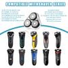 Universal Rotary Shaver Replacement Head Compatible with Remington Shaver Razor Parts for Series R3,R4,R5,R6,R7,R8,SP-3141 and SP-5161 Foils (Silver/1Pack) view 2