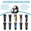 Universal Rotary Shaver Replacement Head Compatible with Remington Shaver Razor Parts for Series R3,R4,R5,R6,R7,R8,SP-3141 and SP-5161 Foils (Black/1Pack) view 2