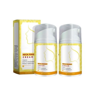 DFGHzHP Neck Cream, Collagen, Acid Neck Firming Cream- Anti-Aging Moisturizer Cream for Tightening for Women & Men On Neck Lifting, Wrinkle & Hydrating 1.7 FL OZ(2Count (Pack of 2))
