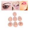 Dpofirs Silicone Ear, Prosthetic Nose, Professional Piercing Kit, Body Piercing Practice Model Simulation Silicone Ear Eye Nose Mouth Tongue and Belly Button Model for Novice Piercer (2) view 4