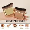 2 Pack Self Tanner Brush Exquisite Self Tanning Brush Body Makeup Tool Kabuki Blend Applicator for Face and Body view 4