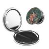 ZALAAUO Portable Travel Double-Sided Mirror Makeup Artist Hand Mirror Essential for Men and Women A Bird in The Bush view 1