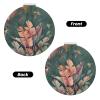 ZALAAUO Portable Travel Double-Sided Mirror Makeup Artist Hand Mirror Essential for Men and Women A Bird in The Bush view 2