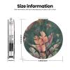 ZALAAUO Portable Travel Double-Sided Mirror Makeup Artist Hand Mirror Essential for Men and Women A Bird in The Bush view 3
