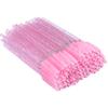 100PCS Eyelash Mascara Brushes, Disposable Lash Spoolies, Crystal Eyelash Brush Makeup Kits for Eyelash Extensions and Eyebrow Brush view 2