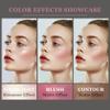 3Pcs Cream Contour Stick Makeup Kit with Makeup Brush,Shades with Highlighter,Brush Stick,Cream Bronzer for Sculpt the Cheeks,Long-lasting Waterproof Lightweight Contour Set view 3