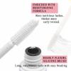 3PCS White Telescopic Mascara Volume and Length,Waterproofing No Clumping,No Smudging Curly White Mascara with Eyelash Curler view 3