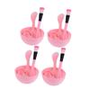 Didiseaon 4sets Diy Facial Mask Bowl Tool Face Mask Skin Care Tools Peel off Brushes Stick view 1