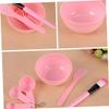 Didiseaon 4sets Diy Facial Mask Bowl Tool Face Mask Skin Care Tools Peel off Brushes Stick view 2