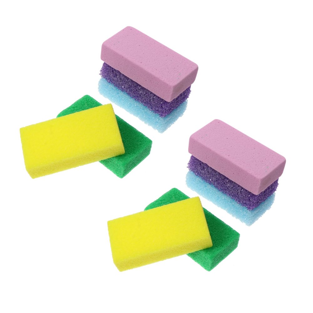 HAKIDZEL 10pcs Pumice Stone Pedicure Tools Callus Remover Foot Scrubber Dead Skin for Smooth Feet