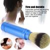 Beard Brush Men Portable Shaving Brush Travel Cleaning Foaming Grooming Tool view 3