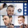 4pcs Shaver Replacement Blades for Skull Shaver Pitbull Boron PRO,Triple-ring Shaver Replacement Heads Compatible with Skull Shaver Pitbull Gold/Silver/Platinum/Diamond Pro Shaver and Palm Shaver view 4