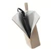 Tassteen Hot Iron Holder & Mat, Heat Heat ResistingTravel Bag for Curling Iron, Flat Iron - Hair Tool Organizer for Home Beige view 2