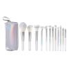 12Pcs Crystal Makeup Brush Set Eye Makeup Brushes Natural Bristles Foundation Kabuki Travel Make up Brushes sets view 1
