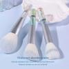12Pcs Crystal Makeup Brush Set Eye Makeup Brushes Natural Bristles Foundation Kabuki Travel Make up Brushes sets view 3