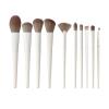 10Pcs Makeup Brushes Set Premium Vegan Foundation Concealers Blush Eyeshadow Eyeliner Blending Face Brush Set No Loss of Bristles (10 Makeup Brushes) view 1