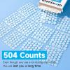 Glowpatch Pimple Patches for Face (504 Count), FSA Eligible Acne Patch Bulk, Zit Stickers 4 Sizes, Hydrocolloid Spot Stickers, Clear Acne Dots for Covering Zits, Blemishes and Breakouts view 2