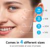 Glowpatch Pimple Patches for Face (504 Count), FSA Eligible Acne Patch Bulk, Zit Stickers 4 Sizes, Hydrocolloid Spot Stickers, Clear Acne Dots for Covering Zits, Blemishes and Breakouts view 3