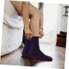 Homoyoyo 5pairs Women Silicone Gel Cracking Moisturizing Socks for Dry Cracked Feet Soft Cotton Mid-Calf Socks for Foot Care Random Colors view 4