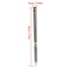 Aramox Cow Nose Piercing Needle 304 Stainless Steel Farm Home Cattle Nose Piercing Needle with Hole (Medium Size) view 4