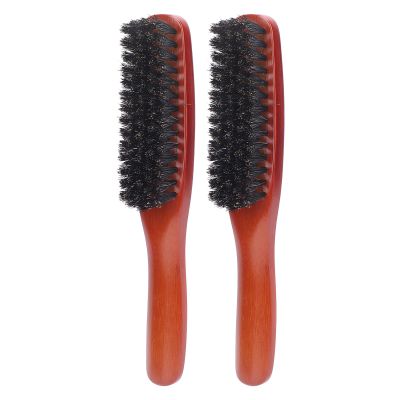 2pcs Beard Comb, Wooden Comb for Men Beard Styling, Beard Brush, Oil and Hair Shaving Brush for Styling