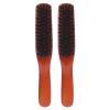 2pcs Beard Comb, Wooden Comb for Men Beard Styling, Beard Brush, Oil and Hair Shaving Brush for Styling view 2