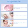6PCS Dinosaur Bath Bombs Kit with Safe Organic Ingredients for Colorful Fizzy Bath Time Fun (Blue) view 3