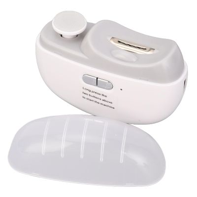 Electric Nail Grinder Low Noise, Smart Anti Pinch Technology for Use, Lightweight Nail Care Tool for Families and Pets, with Splashing Proof Design and LED Light