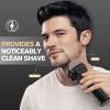 5-Blade Cordless Electric Razor for Men, 2-Speed Electric Shavers for Men Face, Close Shaving Men's Foil Shaver for Coarse Hair Wet/Dry USB-C Fast Charging &100 Min Runtime - Travel-Ready & Giftable view 3
