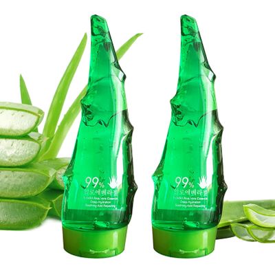 2PCS Aloe Vera Gel for Face & Body,Hydrating Travel Size Pure Aloe Vera Gel Face Moisturizer for All Skin Type,No-sticky Long Lasting Refreshing Moisturizing Fast Absorbing Aloe Cream Gel,8.81 oz
