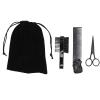 4pcs Beard Moustache Scissors Men Styling Set, Grooming Kit Hand Tools Include 1pc Scissors, 1pc Beard Comb, 1pc Beard Brush and 1pc Storage Bag view 1