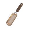 AUTSUPPL Stainless Steel Foot Exfoliator Callus Remover Dead Skin Scrub for Men Women Portable Foot File Square Hole view 1