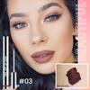 Hxssll 2 Pcs Matte Liquid Lip Stain Peel Off Lip Liner, Long Lasting Lip Tattoo, Waterproof & Transfer-Proof Lip Liner Peel Off Lip Gloss for All Skin Types. 0.12 fl oz #02+#03 view 4