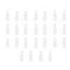 Brrnoo compatible with Empty Refillable Lip Gloss Tubes Clear Soft Cosmetic Containers 25pcs 5ml for Shampoo Body Lotion Wand view 1