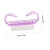 Didiseaon Soft Bristle Nail Brush Set for Women 6pcs Hand Brush Nail Cleaner Handle view 2