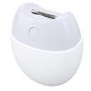 2 Speed Level of Electrical Nail Cutters Trimmer with LED Light Indicator for Seniors Adults, Easy to Use Manicure Tools At Home (White) view 2