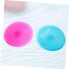 Didiseaon Mini Facial Cleansing Brush Silicone Pad Dual-use Face Hair Cleaning Tool for Travel view 2