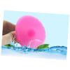 Didiseaon Mini Facial Cleansing Brush Silicone Pad Dual-use Face Hair Cleaning Tool for Travel view 3