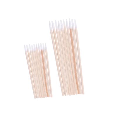 Didiseaon 200pcs Disposable Single Pointed Head Cotton Swabs Makeup Tool Cotton Wood for Eyelash Extension Removal Home Use