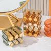 Walfront 3pcs Transparent Lipstick Holder, Clear Holder Holders, Stackable Clear Tower Lip Gloss Storage Stan for Tidy Makeup Collection for Lipgloss (Green) view 2