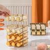 Walfront 3pcs Transparent Lipstick Holder, Clear Holder Holders, Stackable Clear Tower Lip Gloss Storage Stan for Tidy Makeup Collection for Lipgloss (Green) view 4