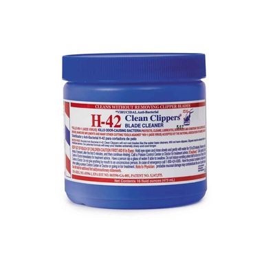 Clipper and Blade Cleaner Groomer Stylist Barber Cleans, Lubricates and Deodorizes (16 oz Jar)