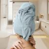 Microfiber Hair Towel - Quick-Dry Hair Towel, Hair Drying Wrap | Curly Hair Plopping Towel, Super Absorbent Hair Turban Towel for Wet Curly Long Hair view 3