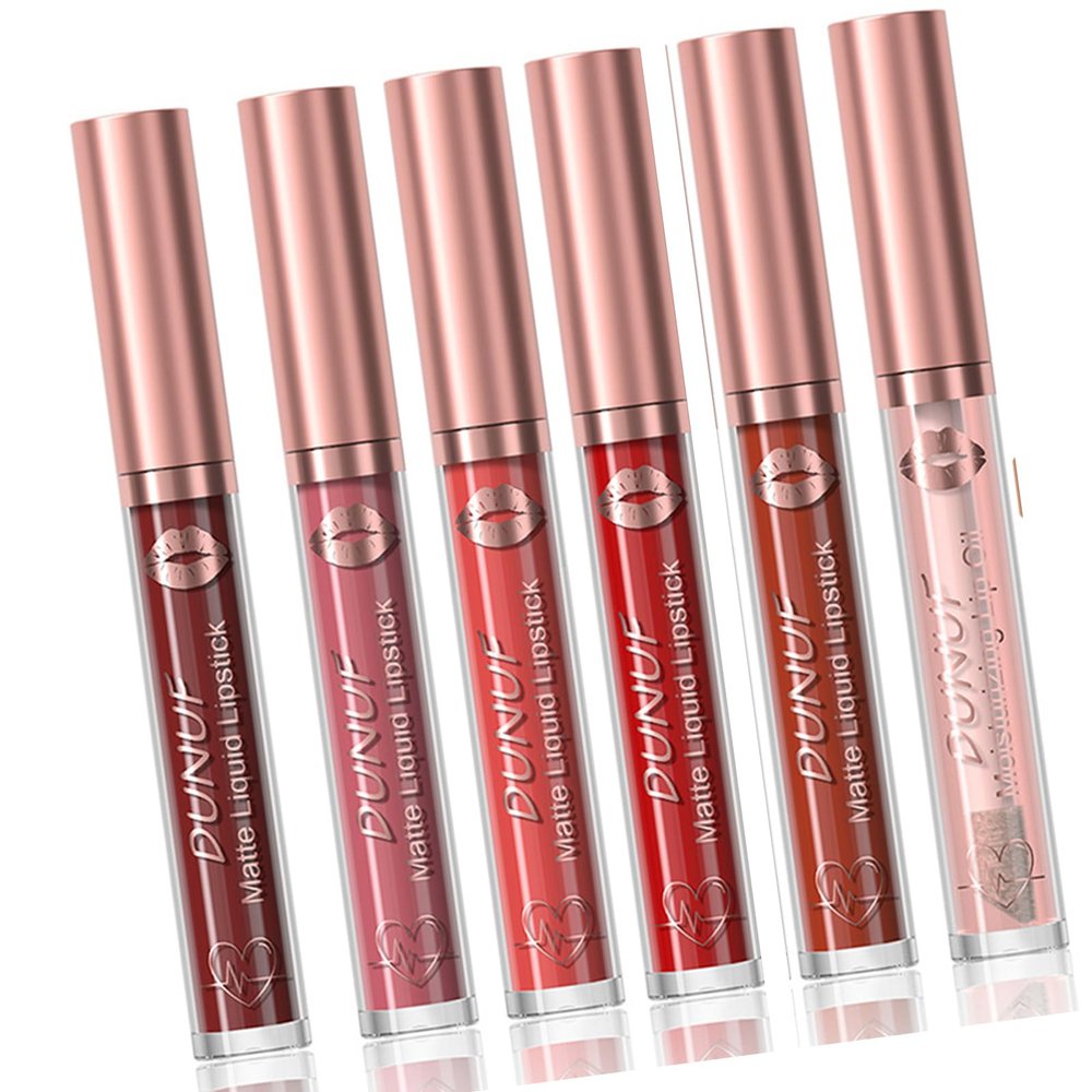 6pcs Matte Lipstick Set Long Lasting Highly Pigment Everyday Wear For Different Skin Tone And Occasion
